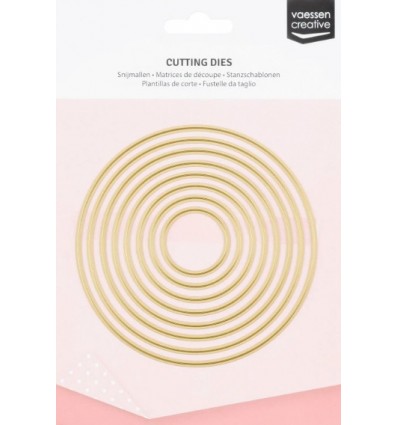 Die cut, 8 circles - VC