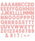 Dies Mini Bold Alphabet and numbers - Sizzix