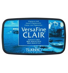 Versafine Clair Stamp Pad Adriatic Sea Blue