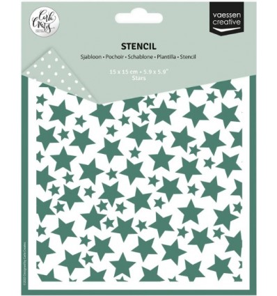 Stencil Schablone Sterne - VC