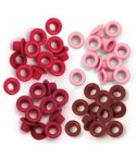 WeR Eyelets Red