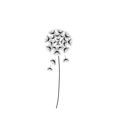 Pissenlit / fleur de pustule tampondecoratif