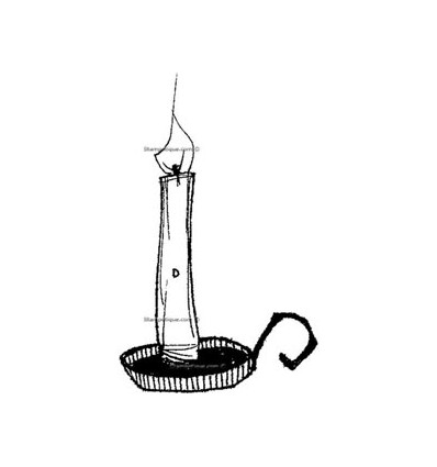 Stampotique Stempel Kerze