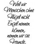 Weil wir Menschen Stempel