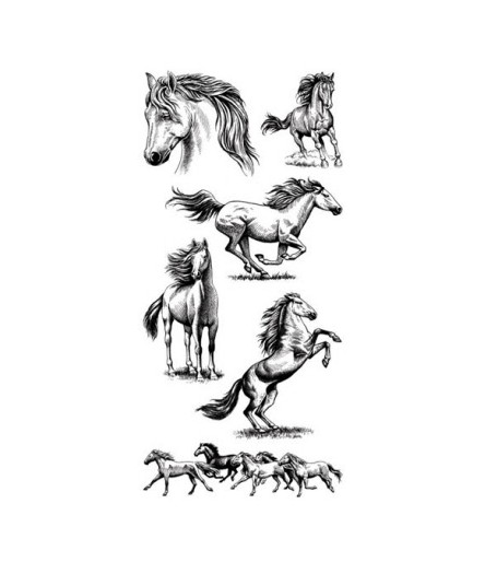 Clear Stamps Pferde