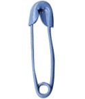 Baby Sicherheitsnadeln Hellblau