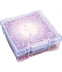 Lagerbox für Scrapbooking-Papier transparent 6"