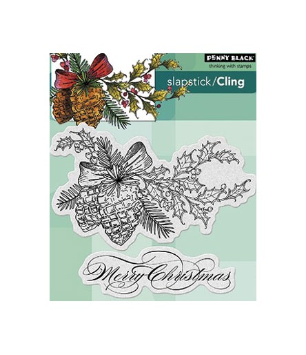 Penny Black Cling Stempel Winter Pine