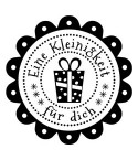 Eine Kleinigkeit Rosette Stempel