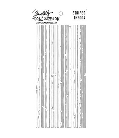 Tim Holtz Stencil/Schablonen Stripes Layering