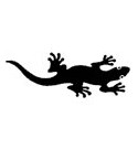 Geko / Eidechse Stempel