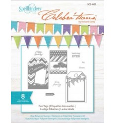 Spellbinders Clear Stempel Fun Tag
