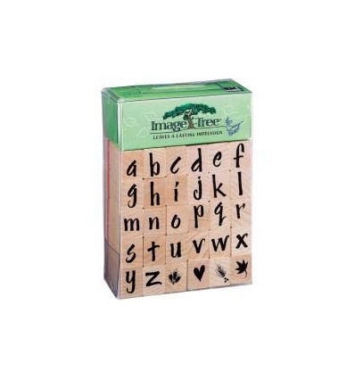Alphabet Stempel Set Kleinbuchstaben