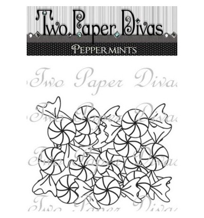 Two Paper Divas Clear Stempel Enjoy!