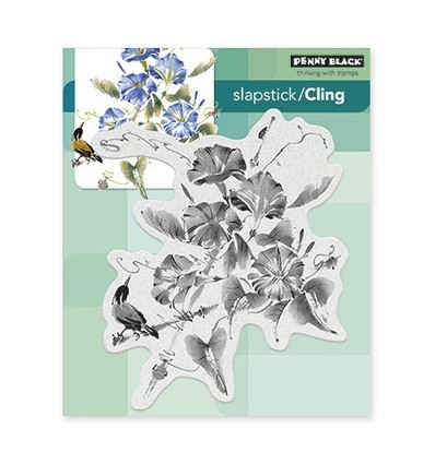 Penny Black Cling Stempel Trumpet Song