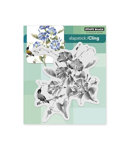 Penny Black Cling Stempel Trumpet Song