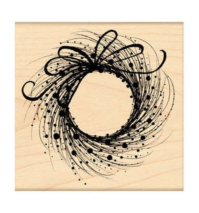 Moderner Adventskranz