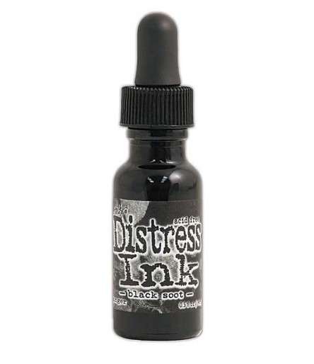 Distress Ink Nachfüllfarbe Black Soot - Tim Holtz