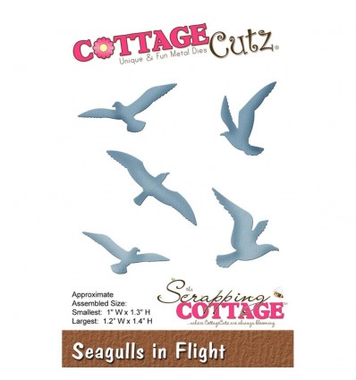 Stanzschablone Möven - Cottage Cutz