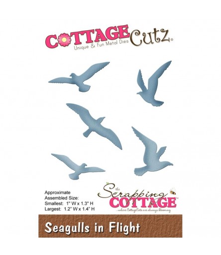 Stanzschablone Möven - Cottage Cutz