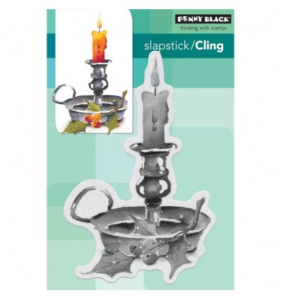 Flambeau Cling Stempel - Penny Black