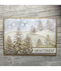 Kleine Schneeflocken Stempel