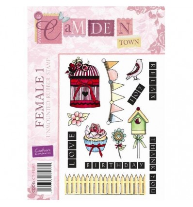 Female 1 Cling Stempel - Crafters Companion