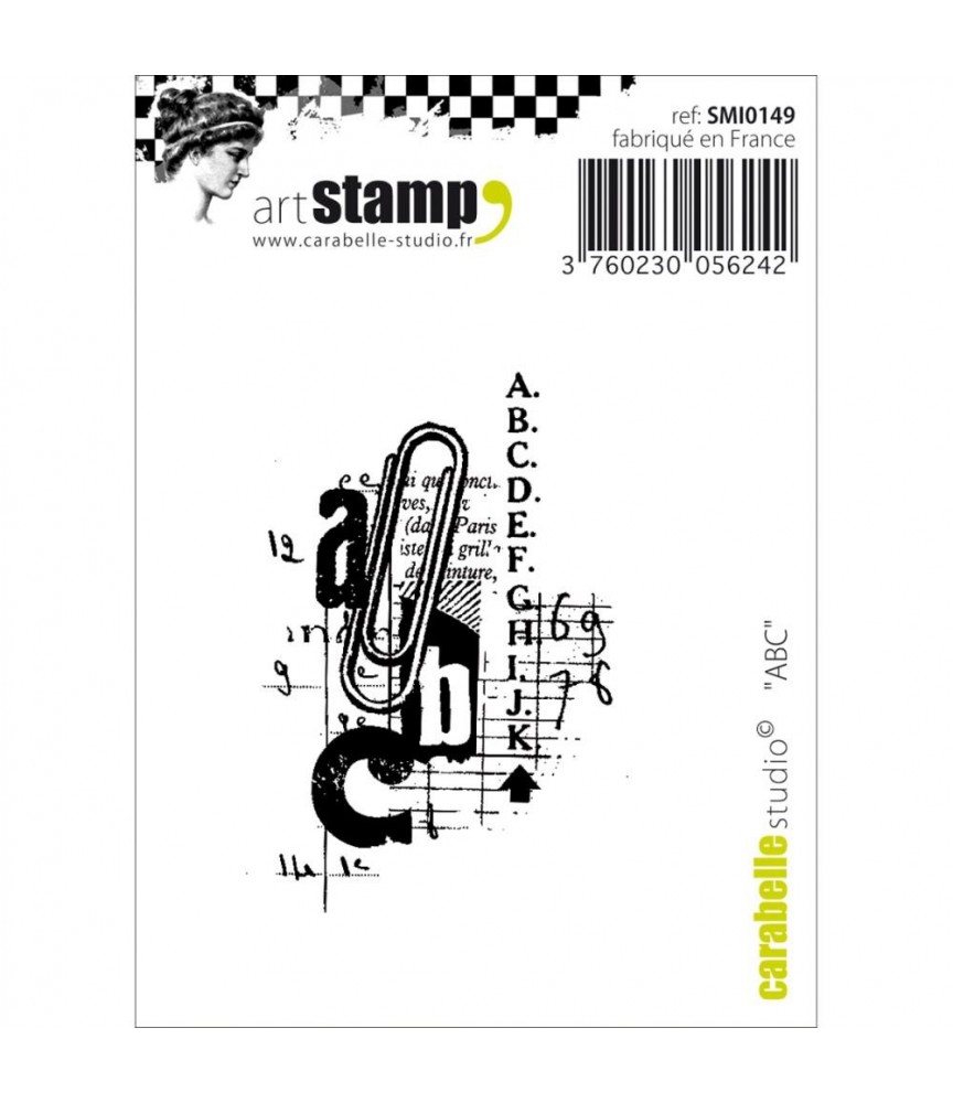 ABC Cling Stempel Art Stamp
