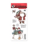 Merriest Christmas Clear Stamps - Art Impressions