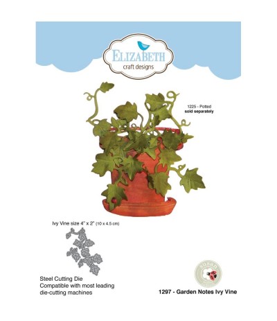 Stanzschablone Efeu - Elizabeth Craft 