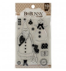 Clear Stamps Holly Jolly - Bo Bunny