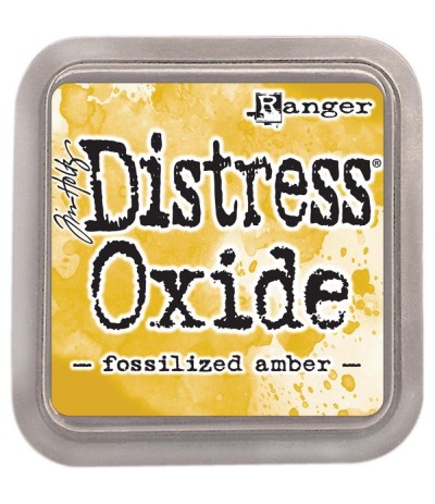 Distress Oxide Stamp  Pad Fossilized Amber - Tim Holtz