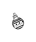 Weihnachtskugel Stempel