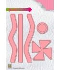 Stanzschablone Spinner Card Windrad - Nellie's Choice