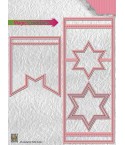 Stanzschablone Magic Window Card Star - Nellie's Choice