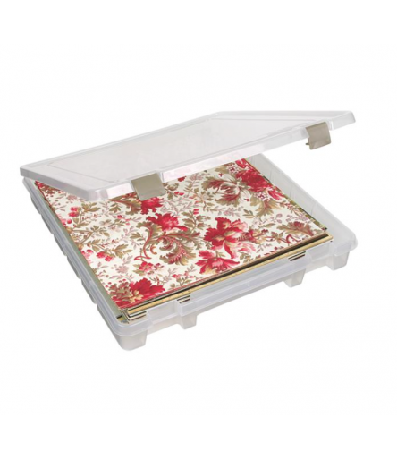 Lagerbox für Scrapbooking-Papier transparent, 12" / 2"  hoch - ArtBin