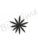 Sternblume Stempel
