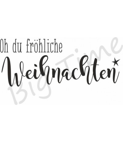 Oh du fröhlichen Weihnachten Stempel