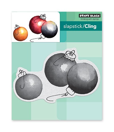 Cling Stempel Adornments - Penny Black