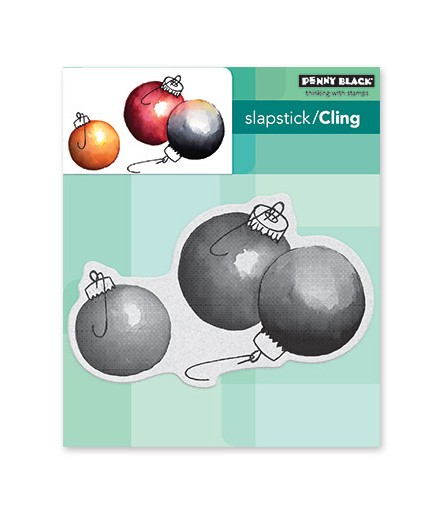 Cling Stempel Adornments - Penny Black