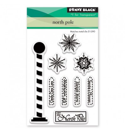 Clear Stamps North Pole - Penny Black