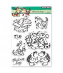 Clear Stamps Christmas Hugs - Penny Black