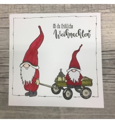 Oh du fröhliche Weihnachten Stempel auf EZ Mount