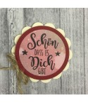 Schön dass es dich gibt Stempel