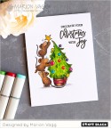 Clear Stamps Gather Around - Penny Black