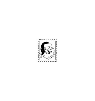Santa Briefmarken Stempel