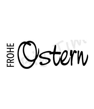 Frohe Ostern Stempel