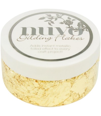 Gilding Flakes Radiant Gold - Nuvo