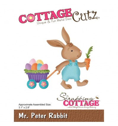 Stanzschablone Mr. Peter Rabbit - Cottage Cutz