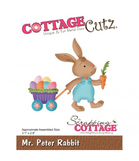 Stanzschablone Mr. Peter Rabbit - Cottage Cutz